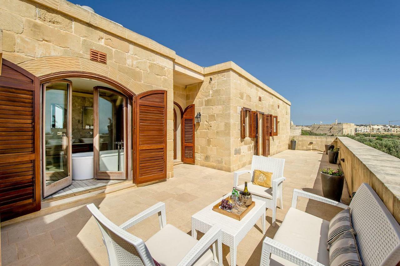 The Almonds Luxury Villa San Lawrenz Exterior foto